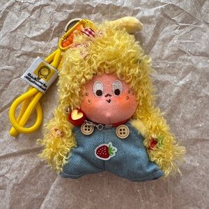 Adorable Twinkle Plush Keychain with Yellow and Blue Outfit
